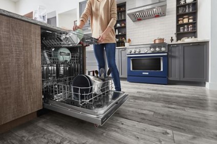 KitchenAid dishwasher beeping and flashing