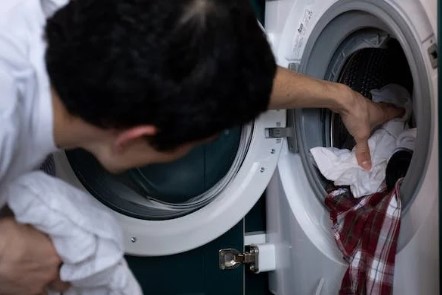 Where should a washing machine drain to