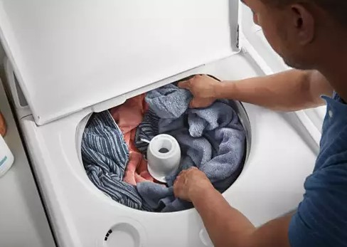 why is my Maytag washer stuck on sensing