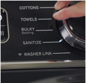 why is my GE washer stuck on sensing