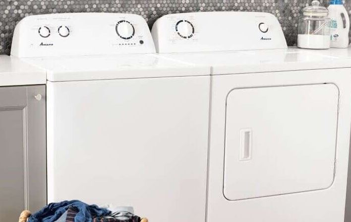Amana washer not spinning clothes dry