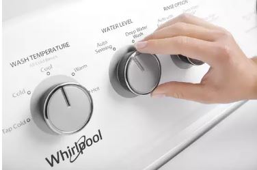 Whirlpool washer stuck on sensing 