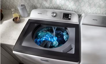 Maytag washer fills with water then stops