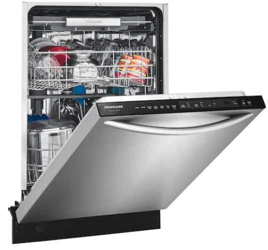 Why is my Frigidaire Gallery dishwasher not draining