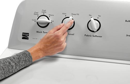 washing machine fills with water but will not run