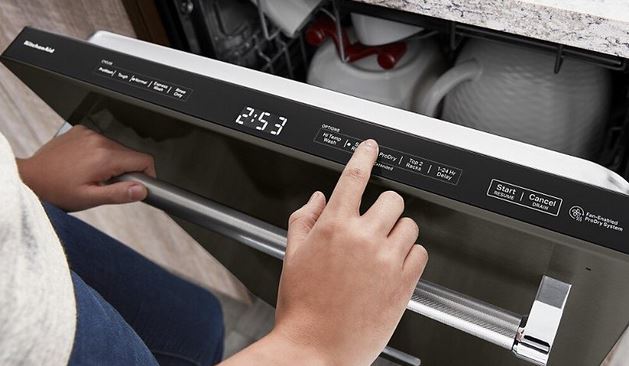 Kitchenaid dishwasher control panel replacement
