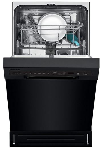 frigidaire dishwasher won't start lights on