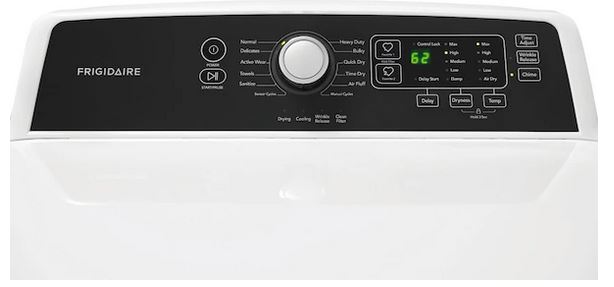 Frigidaire affinity dryer error code loc