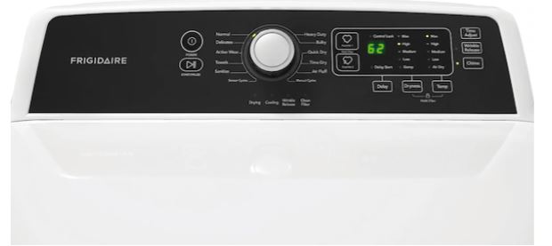 Frigidaire affinity dryer diagnostic mode